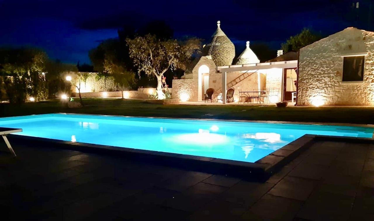 Trullo Rinaldi - Private Pool And Sauna Castellana Grotte Buitenkant foto